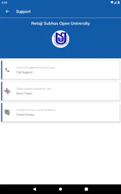 NSOU android App screenshot 5